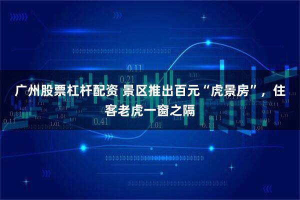广州股票杠杆配资 景区推出百元“虎景房”，住客老虎一窗之隔